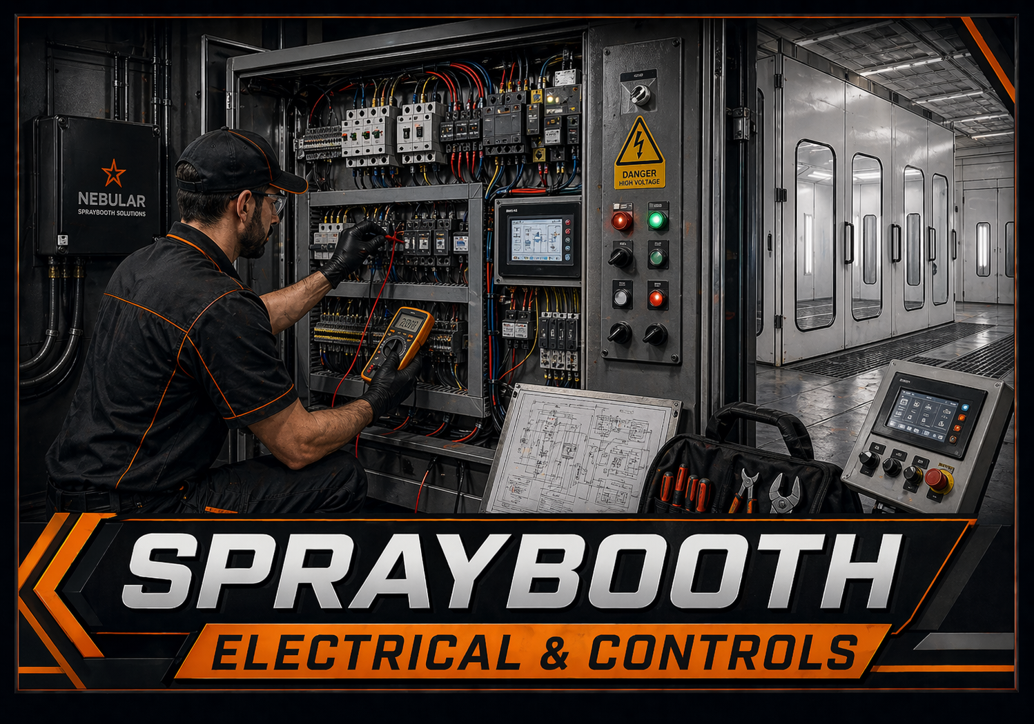 Spraybooth electrical and controls