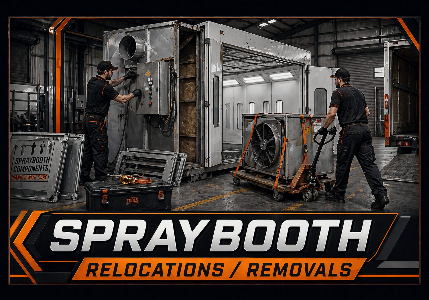 Spraybooth relocations
