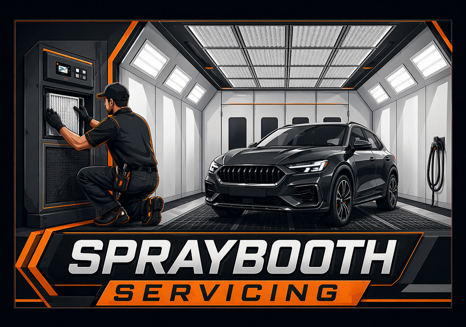 Spraybooth servicing